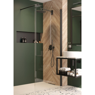 DEANTE KERRIA KTS_N30P Sprchová stena walk-in 100x200 cm, čierna