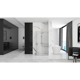REA Sprchovací kút Punto chróm 90x90 REA-K0867