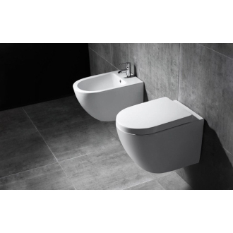 REA Závesné WC Carlo Mini Rimless ABS REA-C1000