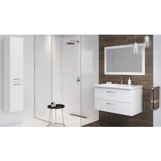 Cersanit SET 802 LARA CITY 60 cm, skrinka s umývadlom, biela S801-142-DSM