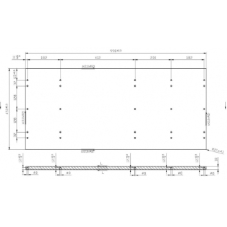 Cersanit MODUO Doska 100, dub S590-024