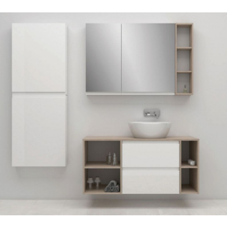 Cersanit Moduo 118cm, zostava 113, sivá