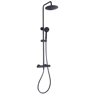 MEXEN DENIS Black sprchová sada 23 cm 78125-70