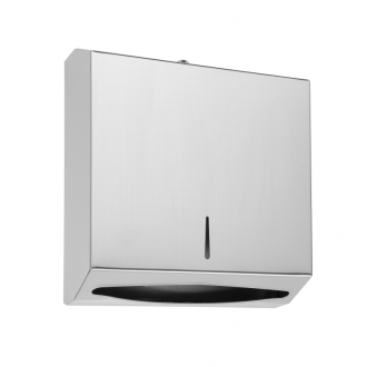 BEMETA Zásobník na papierové uteráky nerez mat, 370 mm 113103045