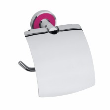 BEMETA TREND-I: Držiak toaletného papiera s krytom, ružová 104112018f