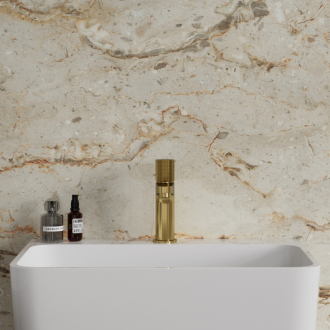Omnires CONTOUR CT8010GLB Umývadlová batéria, zlatá