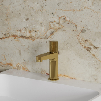 Omnires CONTOUR CT8010GLB Umývadlová batéria, zlatá