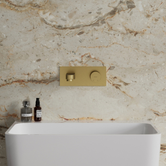 Omnires CONTOUR CT8015GLB Podomietková batéria, zlatá