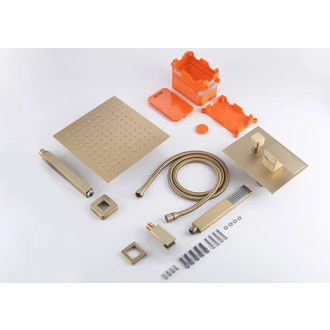 Rea Podomietkový sprchový set Fenix L.gold REA-P8401