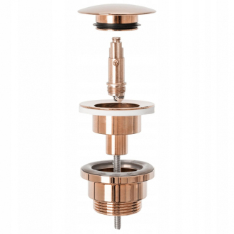 Rea Univerzálna zátka clic-clack rose gold REA-A533A