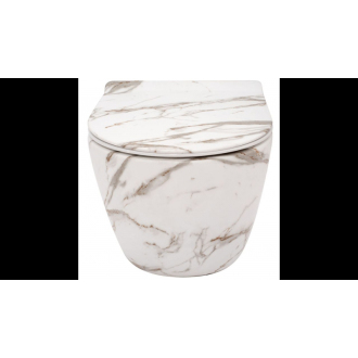 Rea Závesné WC Carlos Duroplast Slim Zm Lava Matt REA-C8004