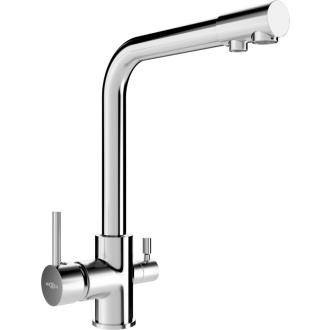 Mexen Duero Drezová batéria, chróm 671600-00