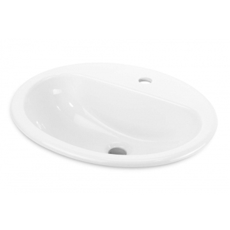 Deante KONWALIA CDK_6U5B Vstavané umývadlo 52cm, biela