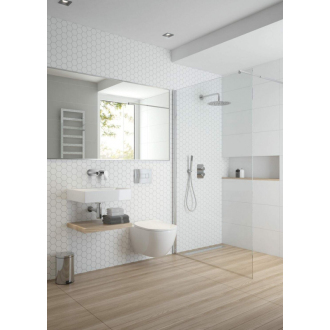 Deante TEMISTO TOP CDT_6U4S Umývadlo na dosku 50x40, biela