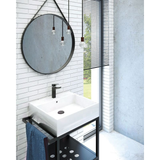 Deante TEMISTO TOP CDT_6U4S Umývadlo na dosku 50x40, biela