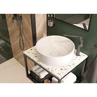 Deante STONE CBL_K61A Kamenná doska s otvorom 14cm pre konzoly, 60x50x20