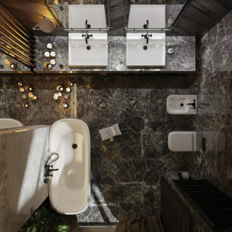 Deante HIACYNT ZERO CDH_6ZPW Závesné WC rimless, biela