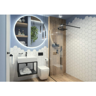 Deante MOKKO NERO ADM_N611 Vešiak na uteráky 30cm