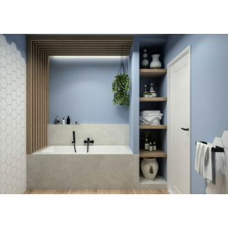 Deante MOKKO NERO ADM_N611 Vešiak na uteráky 30cm