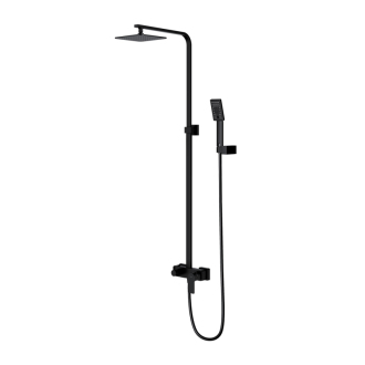 Omnires BARETTI BA7844BL Sprchový set, čierna