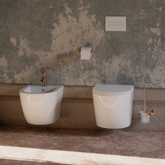 Omnires MODERN PROJECT MP60620CPB WC kefa, kartáčovaná meď