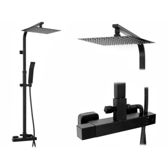 Rea sprchový set Milan Black REA-P7000