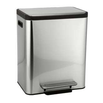 BEMETA &quot;Odpadkový kôš s vekom 15L+15L, &quot;Soft Close&quot;, nerez mat&quot; 137115165