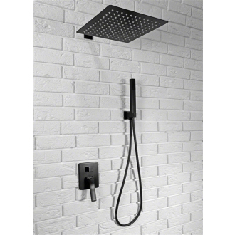 Rea podomietkový sprchový set Sonic Black REA-P0369