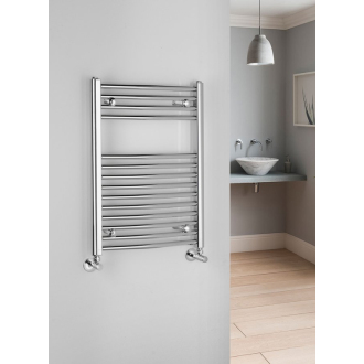 ALYA vykurovacie teleso oblé 500x688mm, 196W, chróm 1110-02