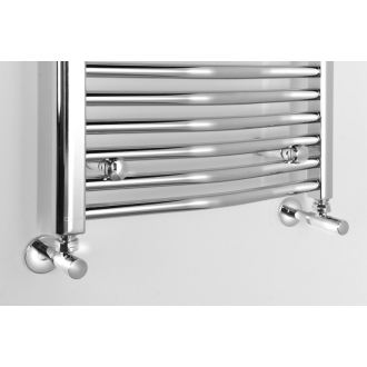ALYA vykurovacie teleso oblé 500x688mm, 196W, chróm 1110-02