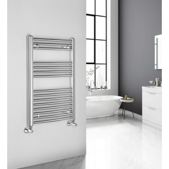 ALYA vykurovacie teleso oblé 450x800mm, 196W, chróm 1110-01