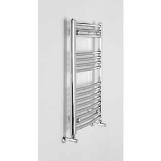 ALYA vykurovacie teleso oblé 450x800mm, 196W, chróm 1110-01