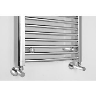 ALYA vykurovacie teleso oblé 450x800mm, 196W, chróm 1110-01