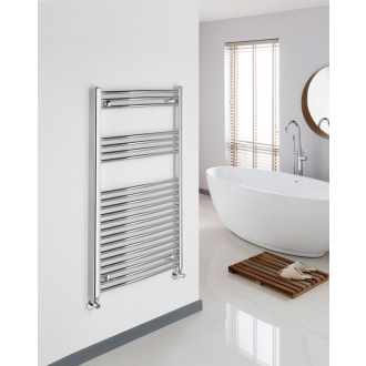 ALYA vykurovacie teleso oblé 600x1118mm, 364W, chróm 1110-10