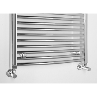 ALYA vykurovacie teleso oblé 600x1118mm, 364W, chróm 1110-10