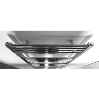 ALYA vykurovacie teleso rovné 600x1760mm, stredové pripojenie, 560W, chróm 1145-12