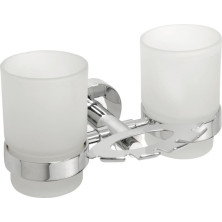 X-ROUND držiak kefiek vrátane pohárov, chróm (104110042) XR900
