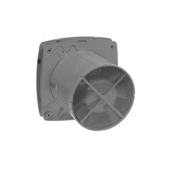 X-MART 10 kúpeľňový ventilátor axiálny, 15W, potrubie 100mm, nerez 01040000