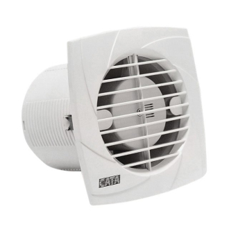 B-10 PLUS T kúpeľňový ventilátor s časovačom, 15W, potrubie 100mm, biela 00981101