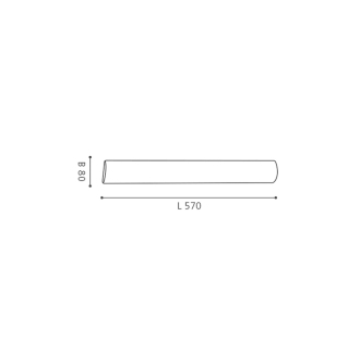 ZOLA nástenné svietidlo E14, 3x40W, 230V, 570mm 83405