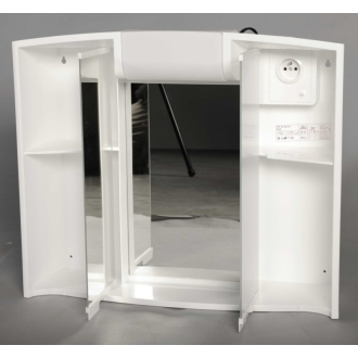 ANGY galerka 59x50x15cm, 1x12W, biela plast 541202