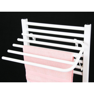 Sušiak 4 uterákov na vykurovacie telesá, univerzálne upínanie, dĺžka 60cm, biela 25-03-SV460