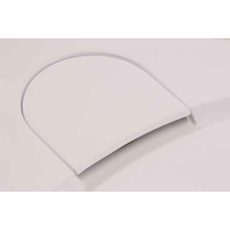 LARA - vanička liaty mramor, štvrťkruh 900x900x30 mm, R550, bez nožičiek, VANKCCTVRT90