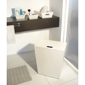 ECO PELLE kôš na bielizeň 43x48x26cm, krémová 2462CR