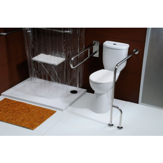 WC kombi pre telesne postihnutých 36,3x67,2cm, spodný odpad BD301.410.00