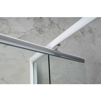 AMICO sprchové dvere výklopné 1040-1220x1850 mm, číre sklo G100