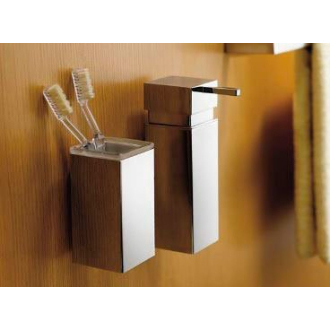 QUELLA pohár, systém uchytenia Lift a Clean, chróm QE504