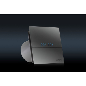 E-100 GTH kúpeľňový ventilátor axiálny s automatom, 4W/8W, potrubie 100mm, biela 00900200