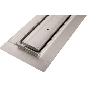 MANUS PIASTRA nerezový sprchový kanálik s roštom pre dlažbu, 650x130x55 mm GMP82