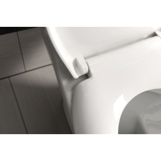 SOFIA WC sedátko, Soft Close, polypropylén, biela BS122